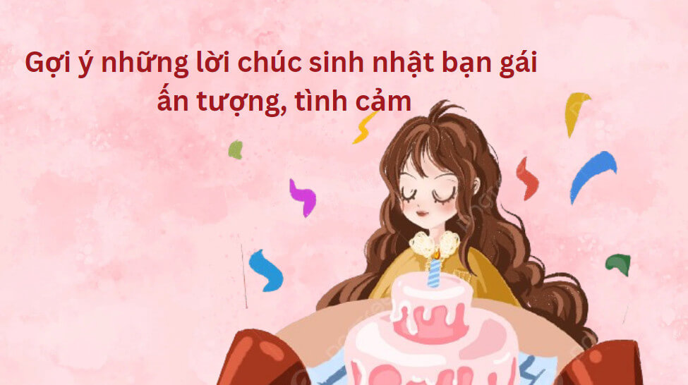 lời chúc sinh nhật bạn gái