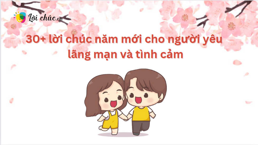 Lời chúc năm mới cho người yêu