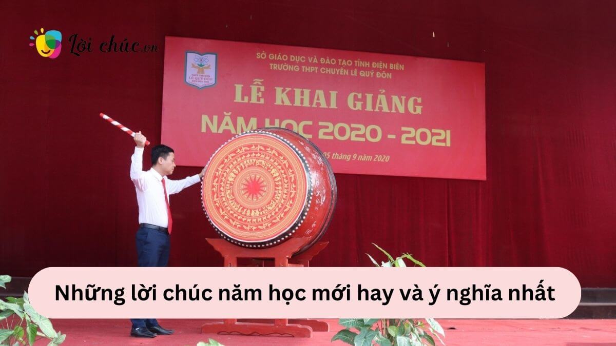 Lời chúc năm học mới