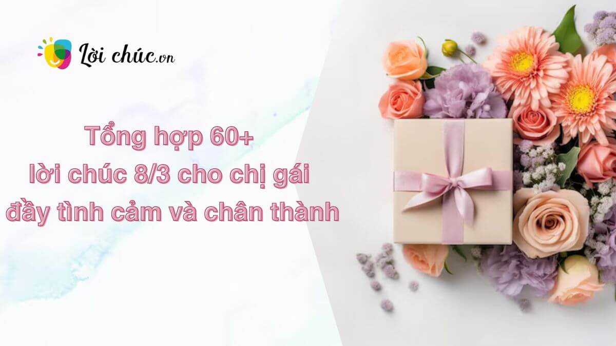 Lời chúc 8 3 cho chị