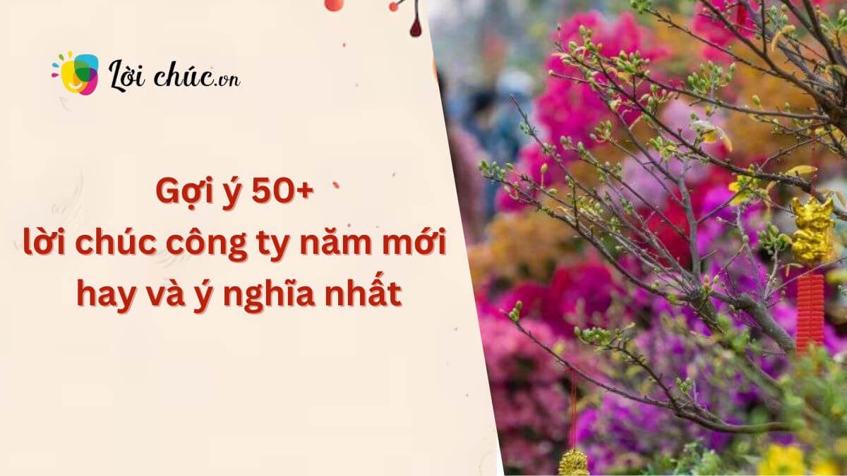 Lời chúc công ty năm mới