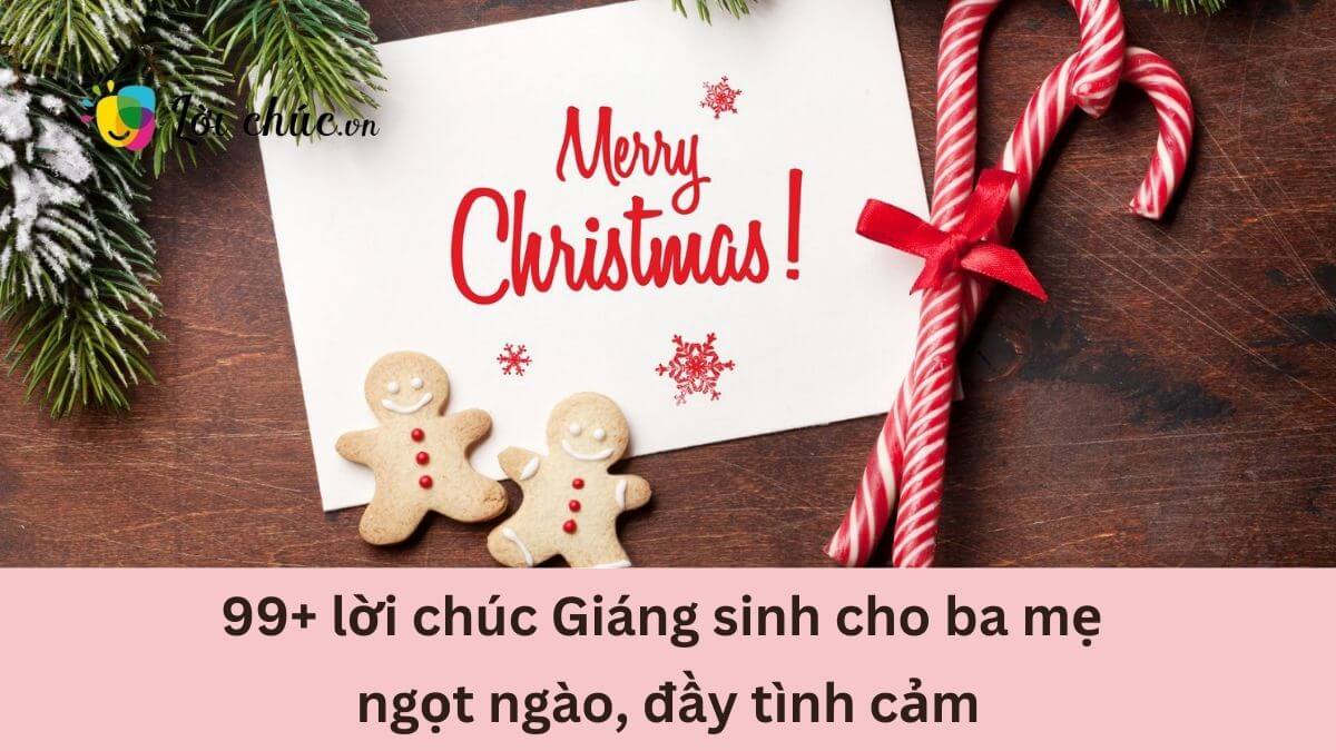 Lời chúc Giáng sinh cho ba mẹ