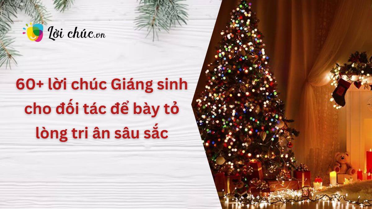 Lời chúc Giáng sinh cho đối tác