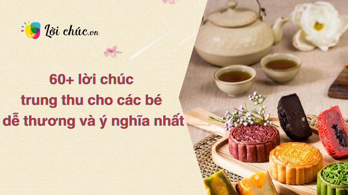 Lời chúc trung thu cho các bé