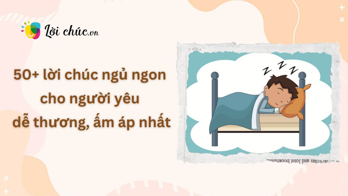 Lời chúc ngủ ngon cho người yêu