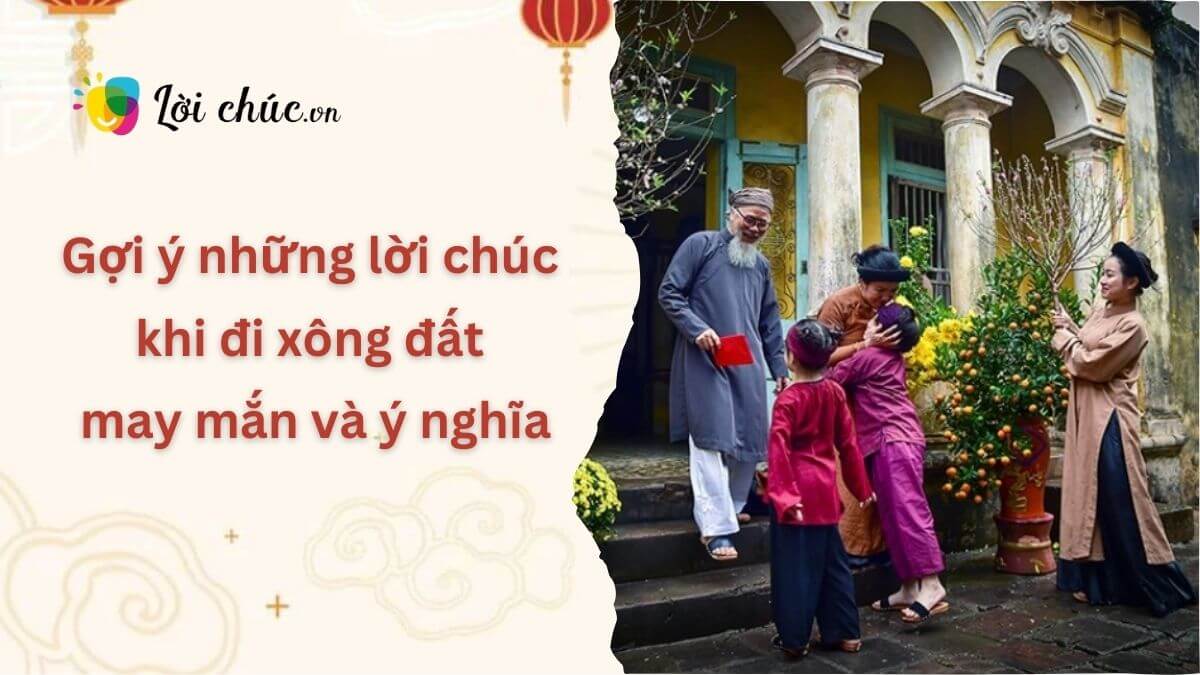 Lời chúc khi đi xông đất